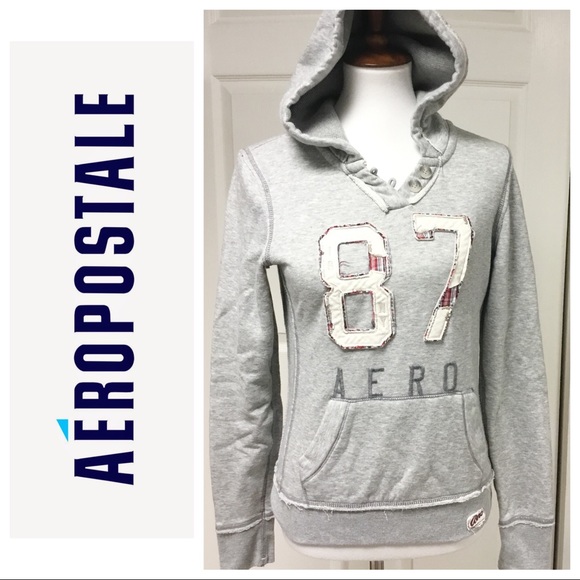 Aeropostale Tops - JUST IN❗️NWOT VINTAGE AEROPOSTALE GRAY HOODY